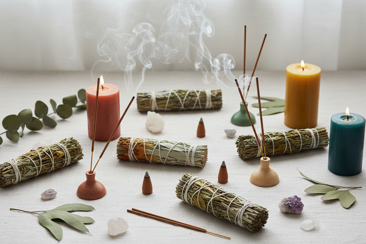 Sacred Smoke - Full Collection with Burning Incense
