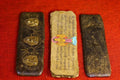 Antique Tibetan Temple Scripture Block – Hand-Carved Ritual Text