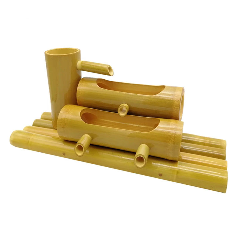 Handcrafted Bamboo Water Spout – DIY Zen Fountain Kit