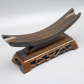Ruyi Ivory and Solid Wood Carved Sword Rack