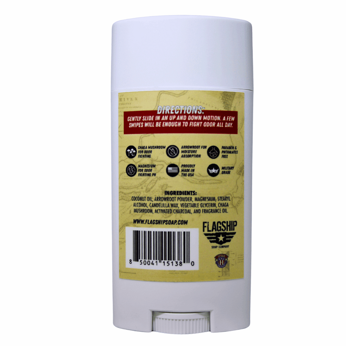 1776 Bay Rum Natural Deodorant