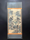 Classical Landscape Hanging Scroll Painting – After Tang Yin (200 × 80 cm)