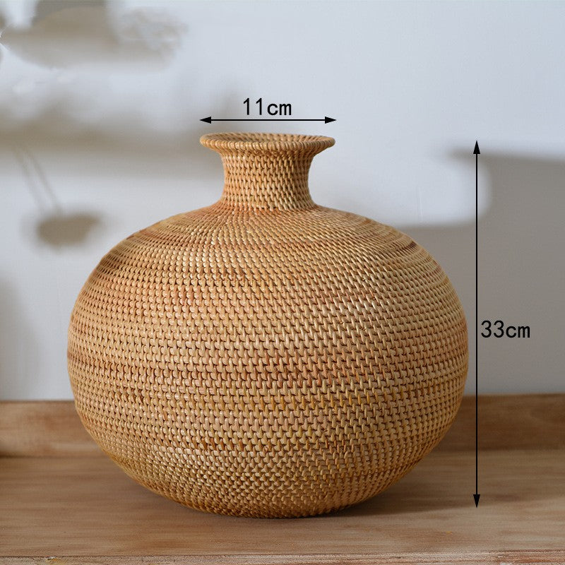 Chinese Vintage-Style Storage Baskets – Nested Decorative Boxes