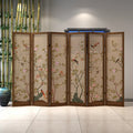 Solid Wood Chinese Folding Screen Partition – Traditional Room Divider