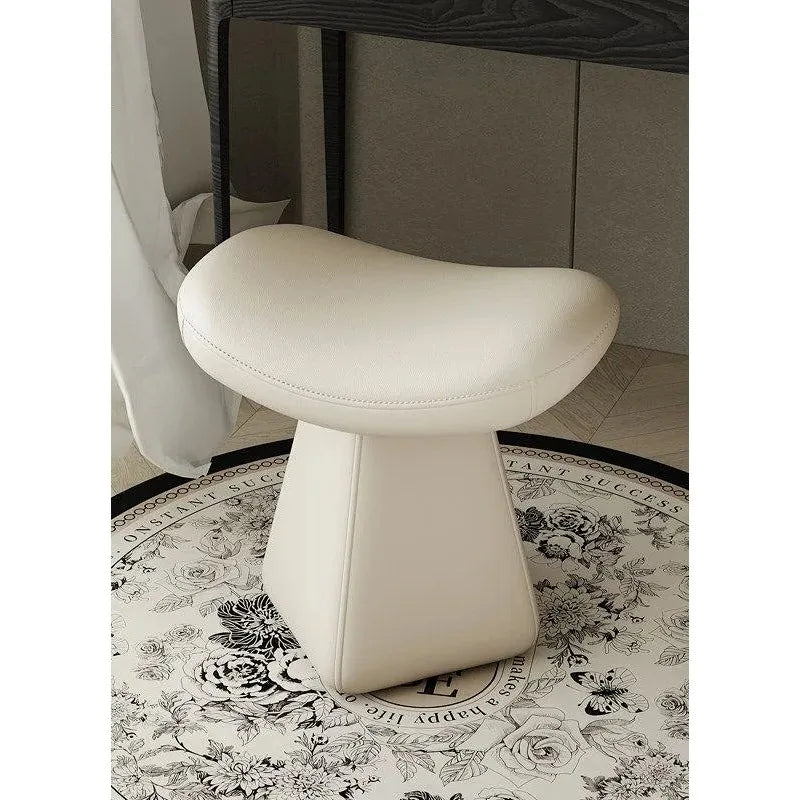 Light Luxury Upholstered Vanity Stool – Elegant Makeup Chair & Piano Bench