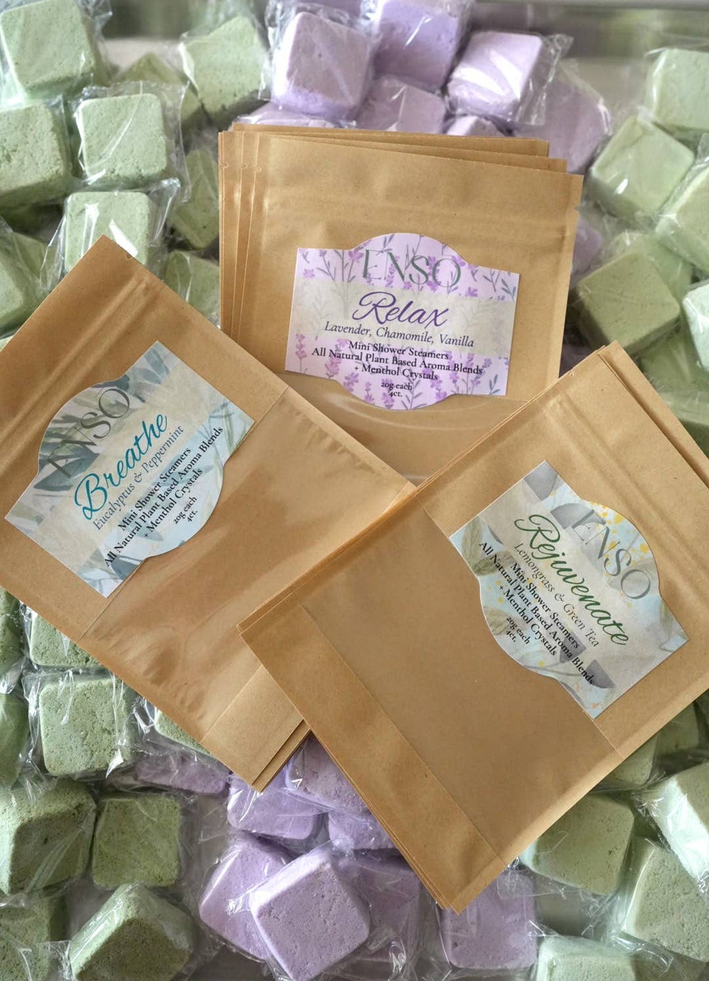 Rejuvenate Aromatherapy Menthol Shower Steamers Gift Set