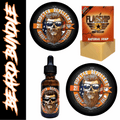 Hipster Repellent Beard Bundle Balm/Butter/Oil/Natural Soap