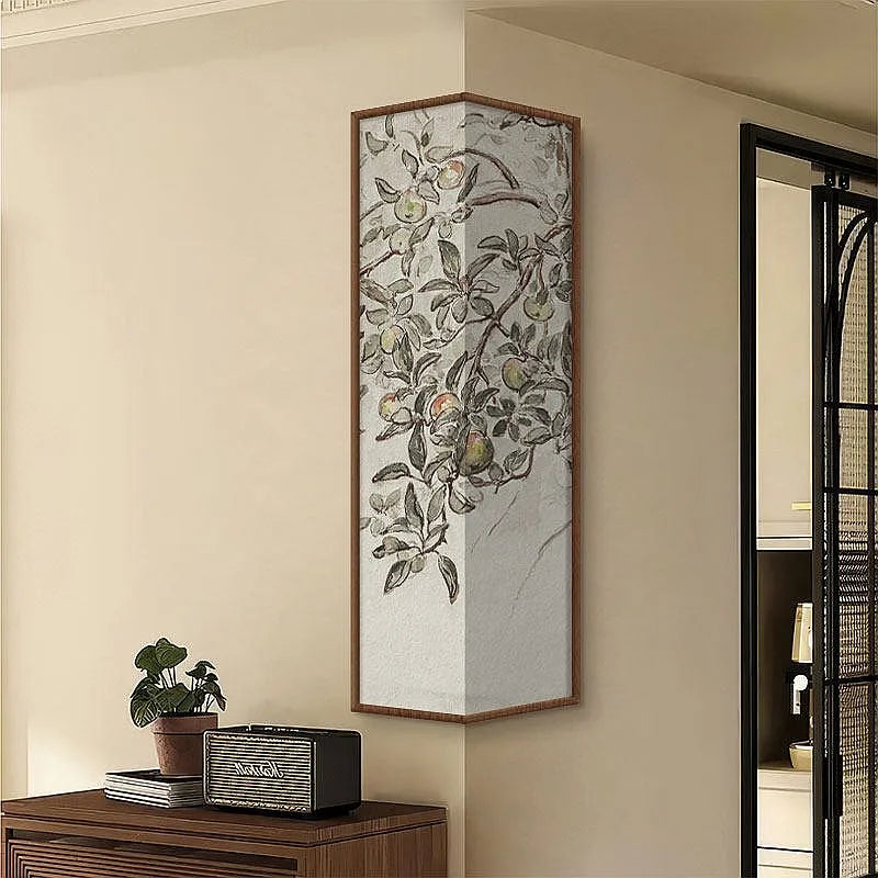 Vintage Double-Sided Corner Canvas Wall Art