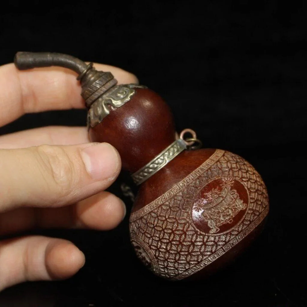 Chinese Natural Gourd Snuff Bottle