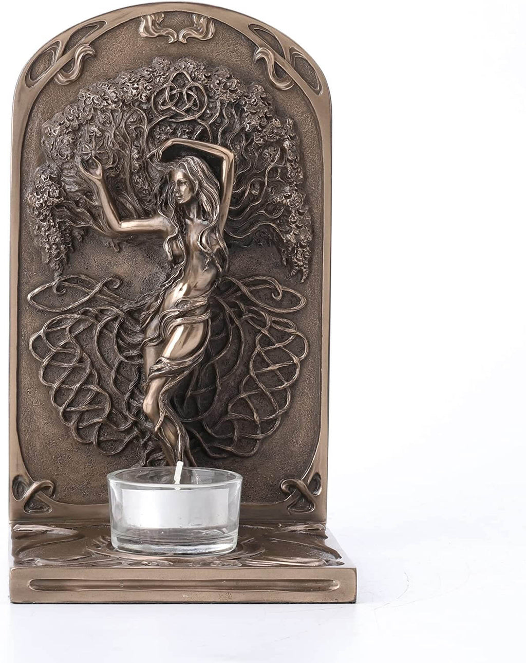 Earth Life Magic Tealight Holder Bookend