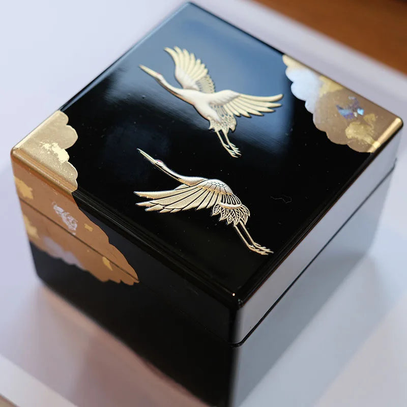 Japanese Yamanaka Lacquerware Jewelry Box – Small Bracelet & Ring Storage