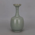 Celadon Bamboo‑Joint Porcelain Vase – Song Dynasty Qingliang Temple Style