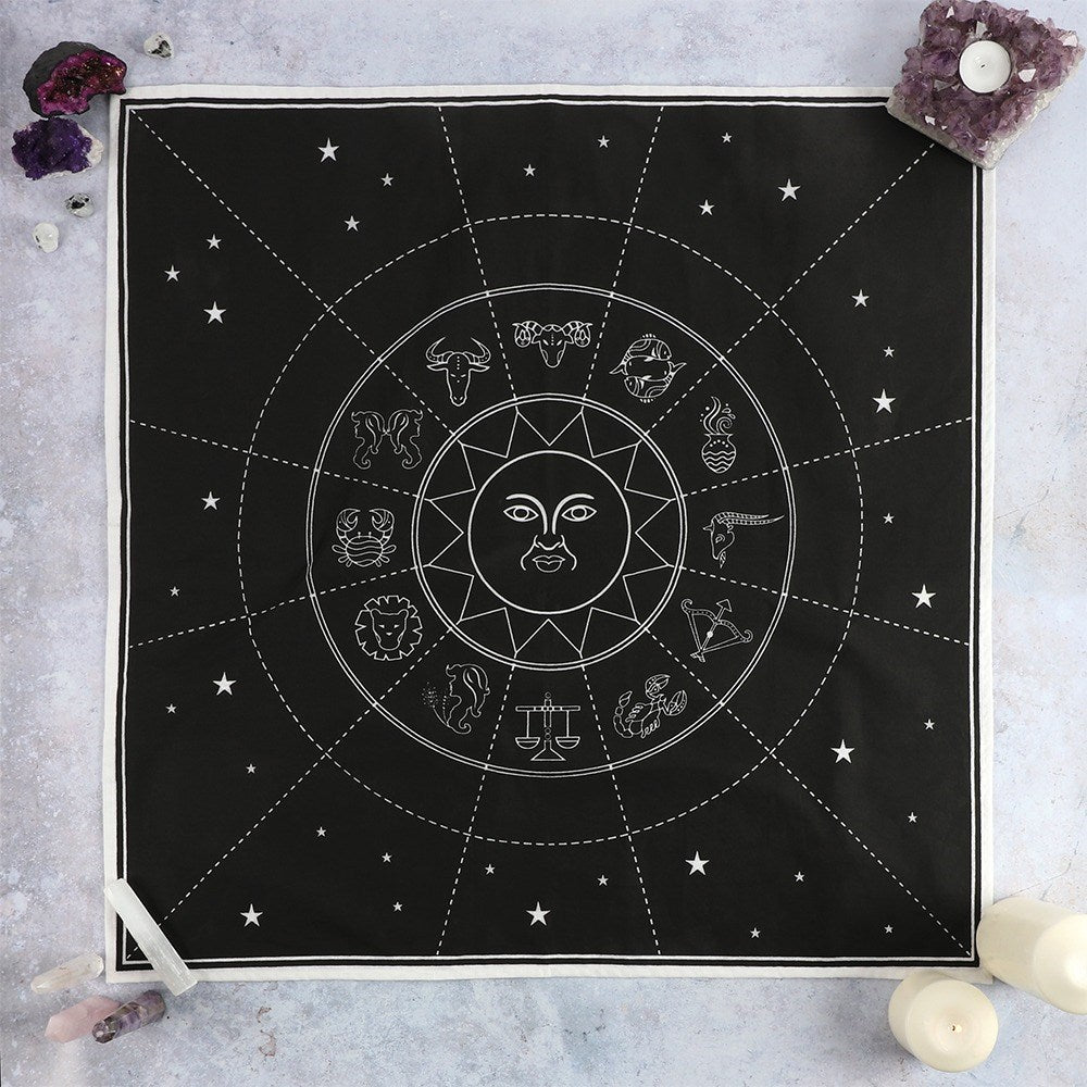 Zodiac Grid Altar Cloth