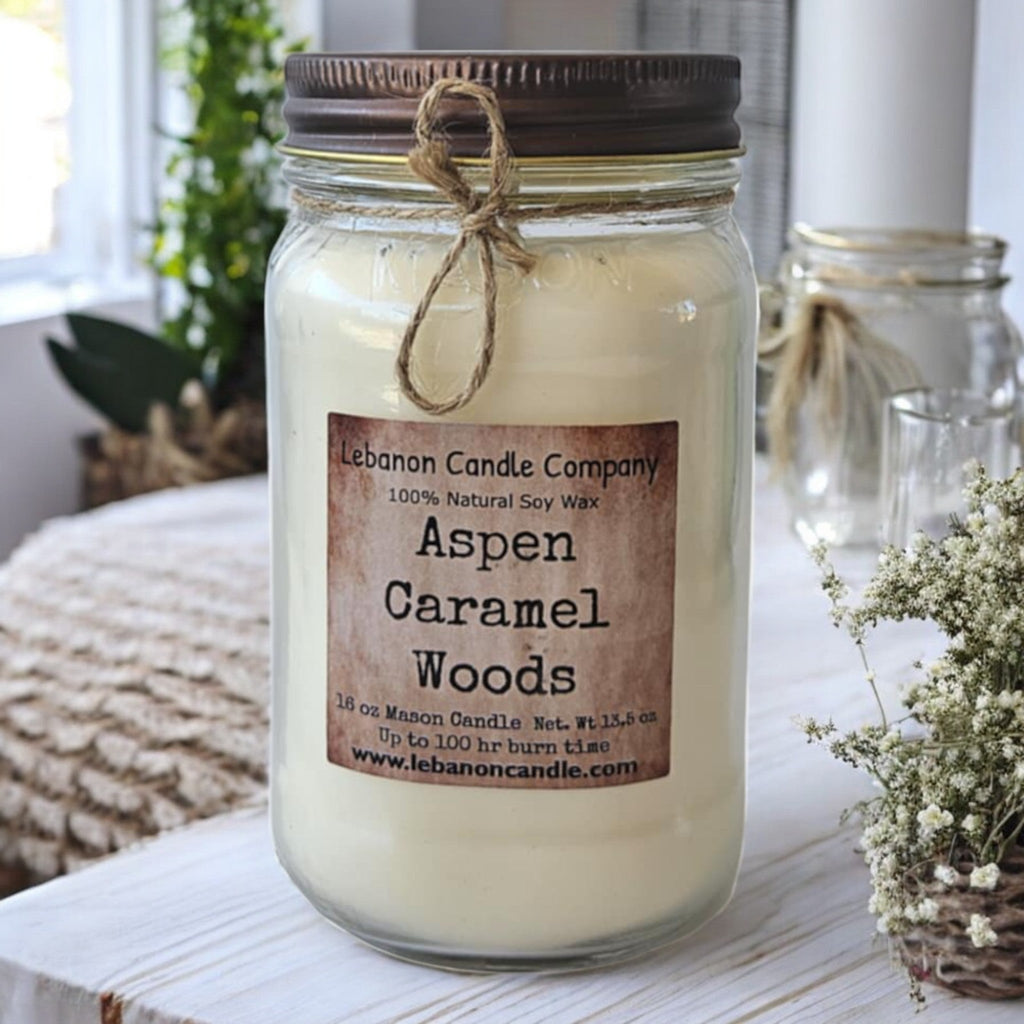 Aspen Caramel Woods Candle