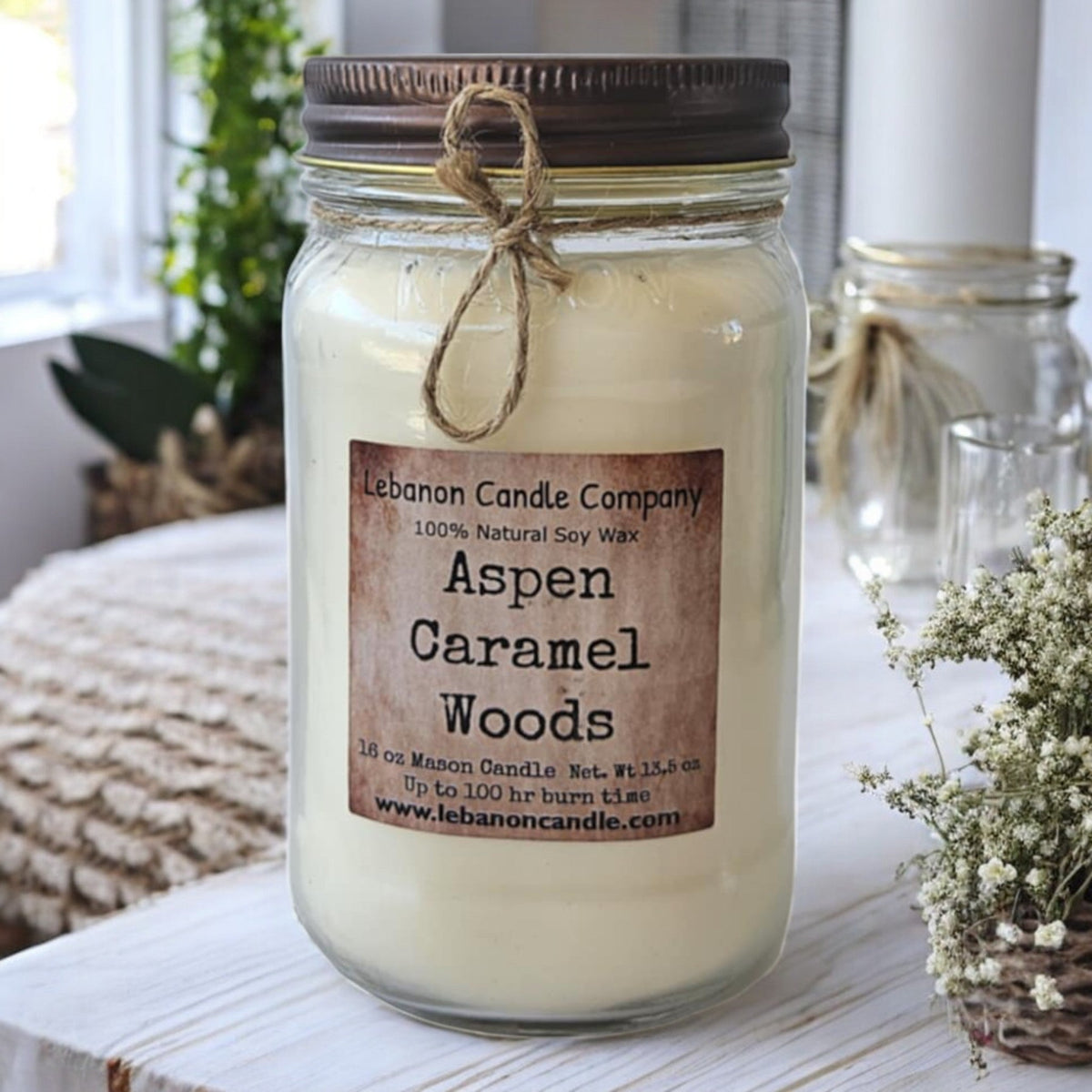 Aspen Caramel Woods Candle