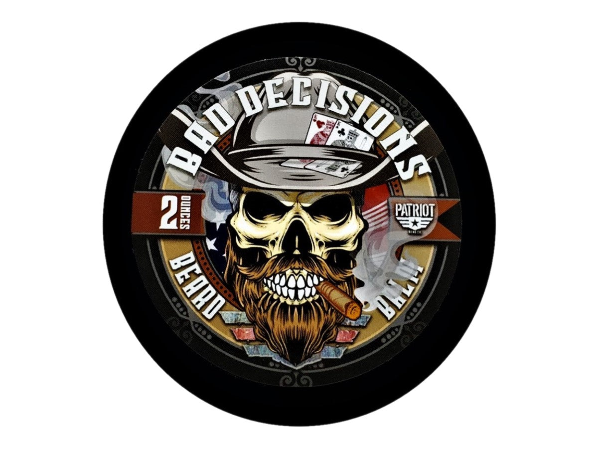 Bad Decisions Beard Bundle Balm/Butter/Oil/Natural Soap