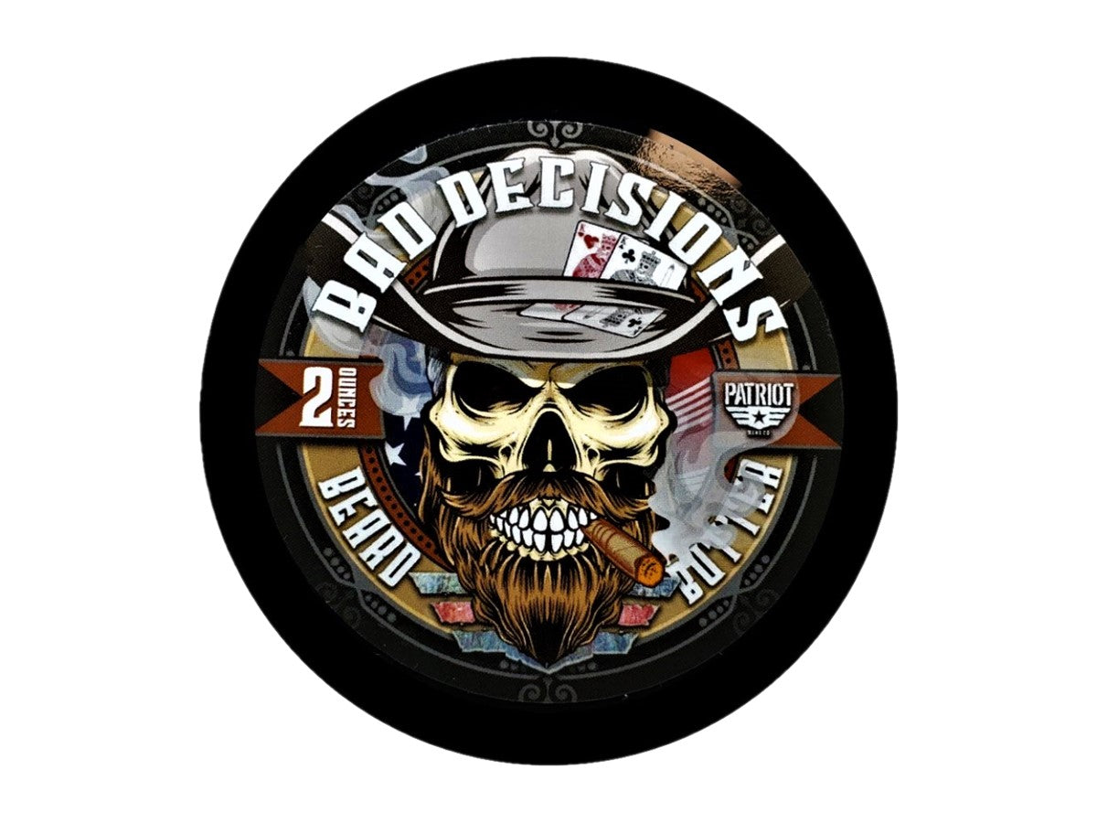 Bad Decisions Beard Bundle Balm/Butter/Oil/Natural Soap