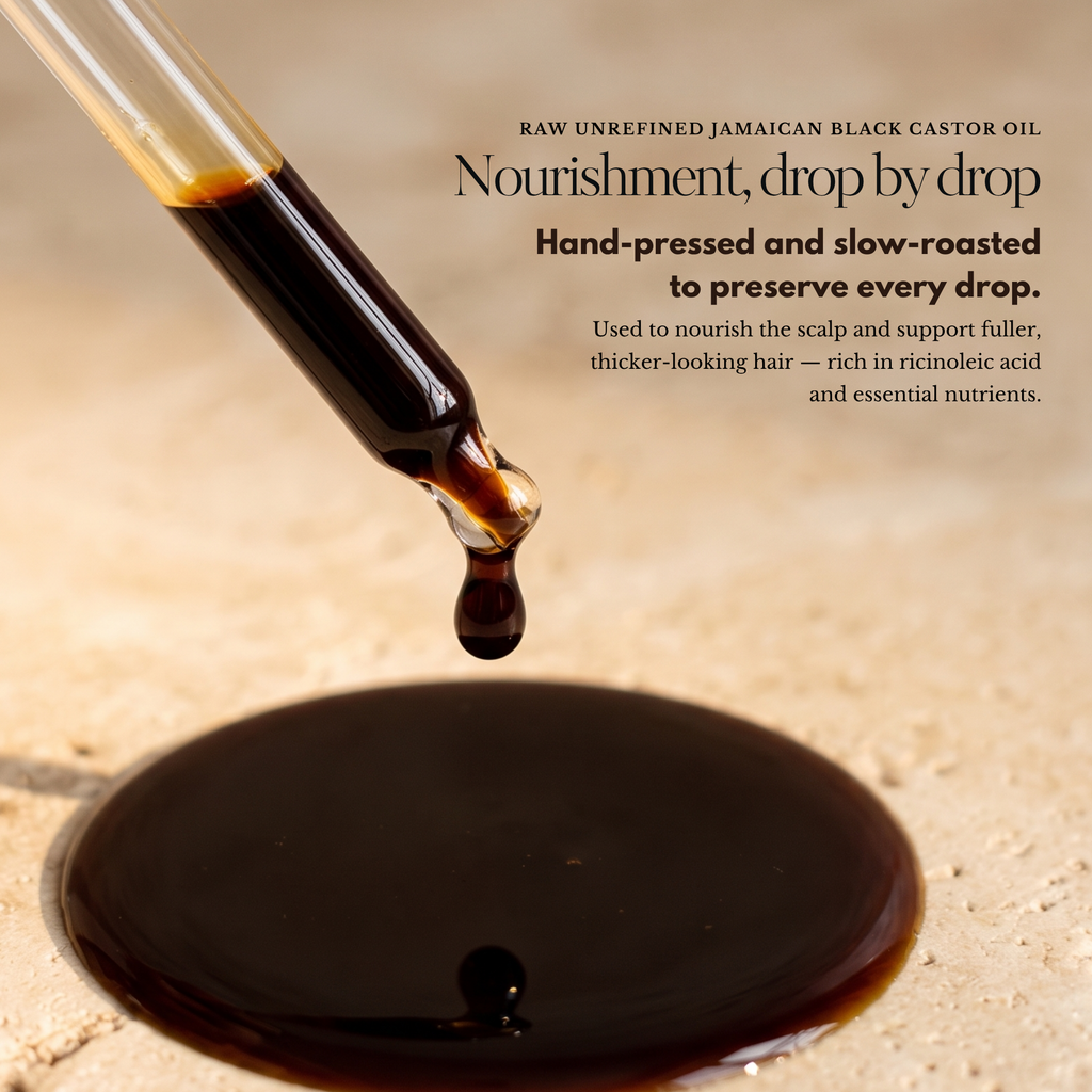 Raw Unrefined Jamaican Black Castor Oil