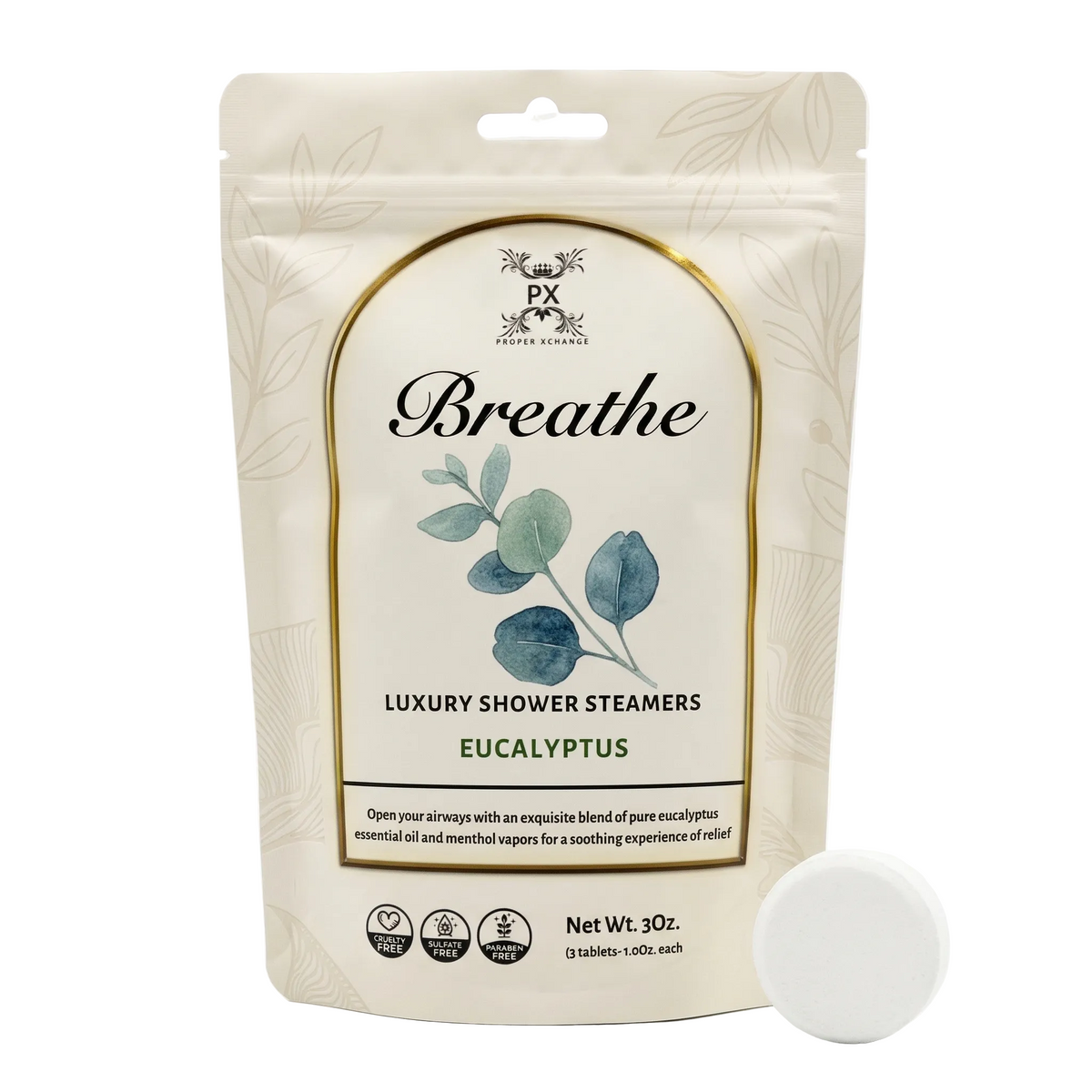 Breathe Shower Steamers (3 pack)
