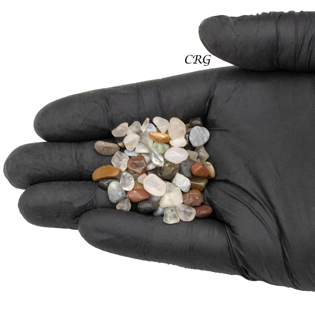 Tumbled Mixed Gemstone Chips (8mm ) (1 Pound)