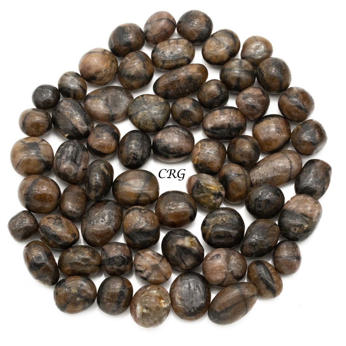 Chiastolite Tumbled 1 Kilo Lot