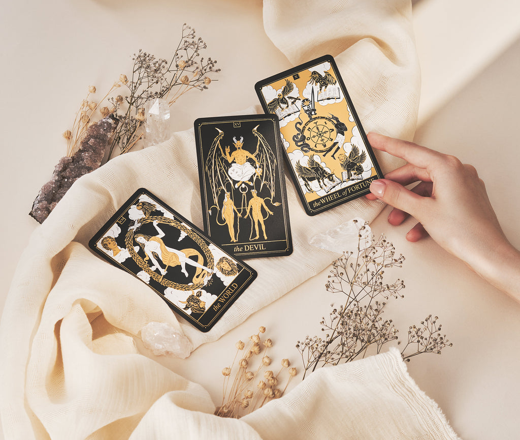 Gold Tarot Deck