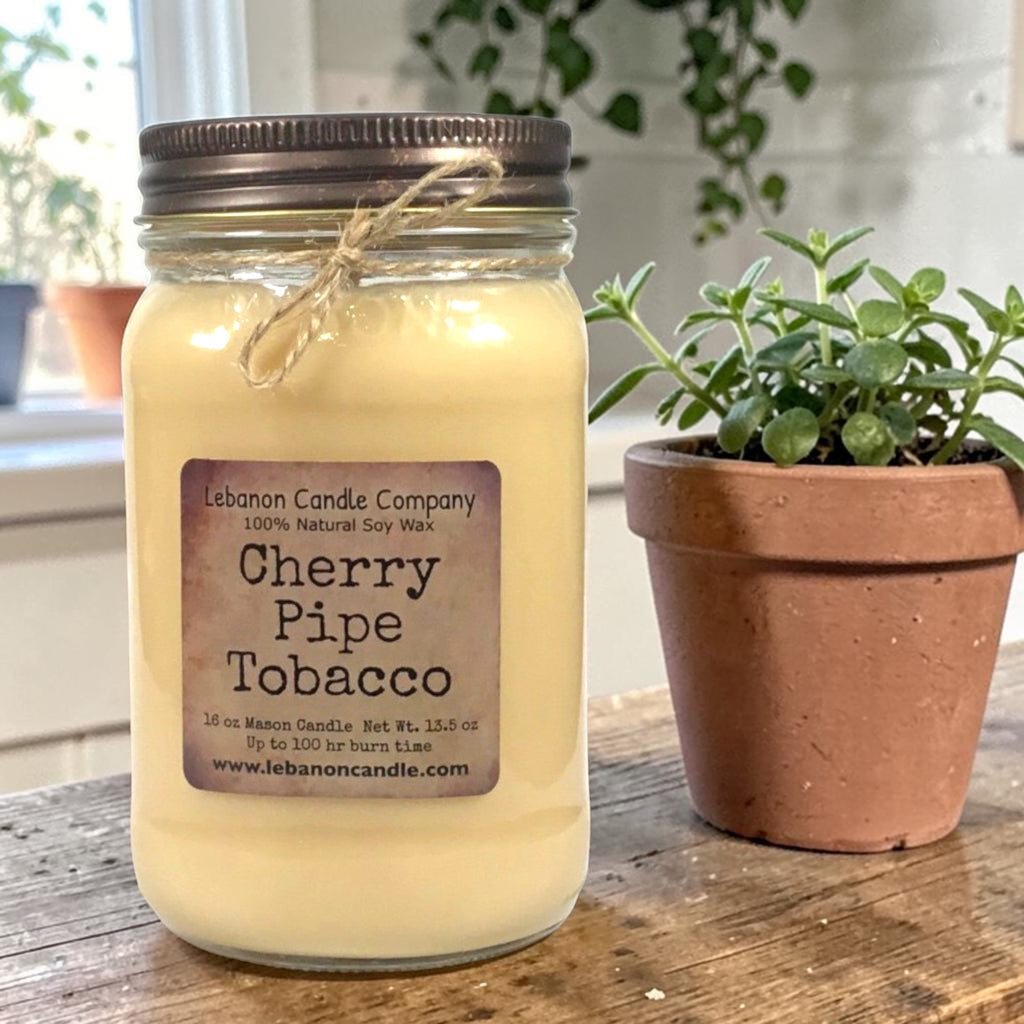 Cherry Pipe Tobacco Candle