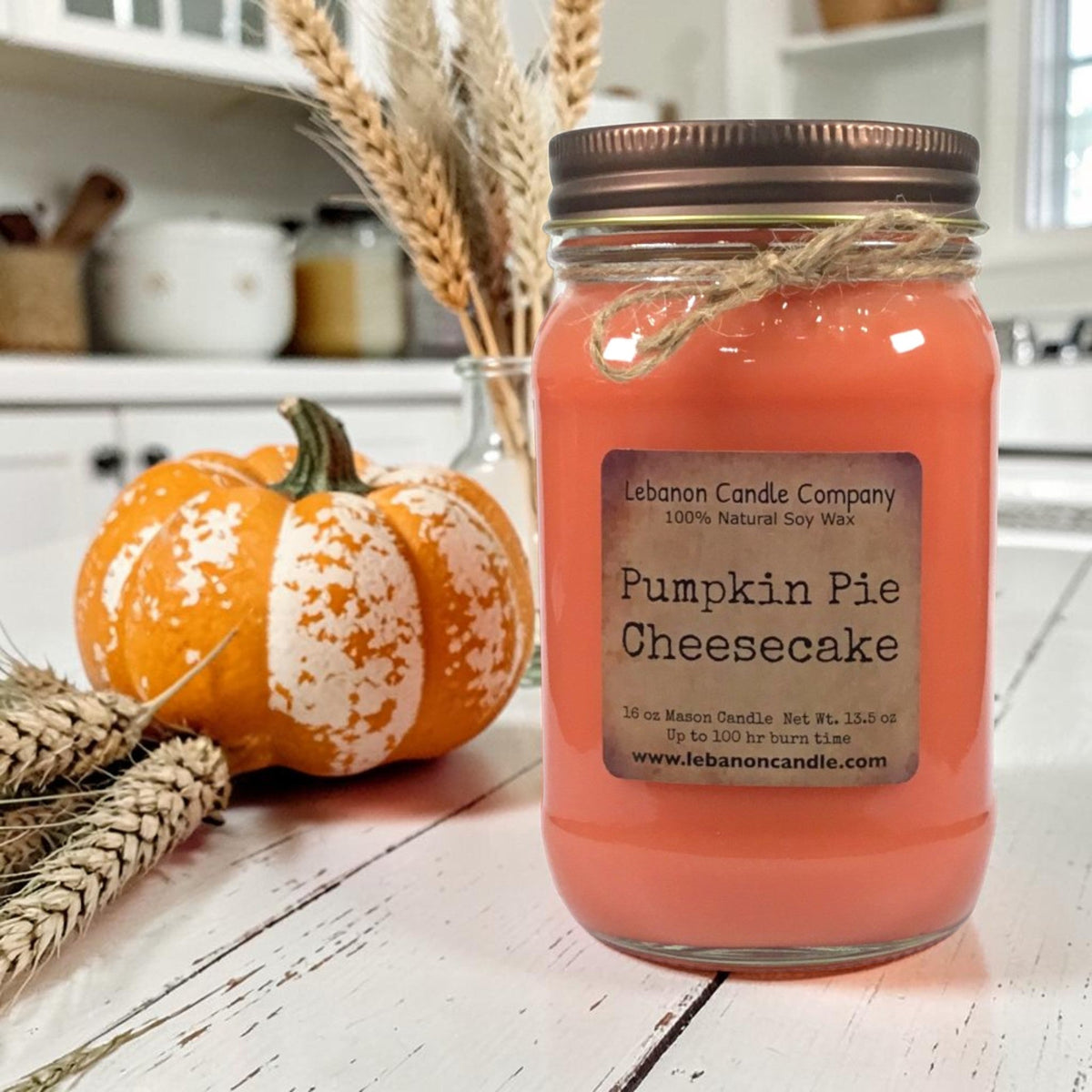 Pumpkin Pie Cheesecake Candle