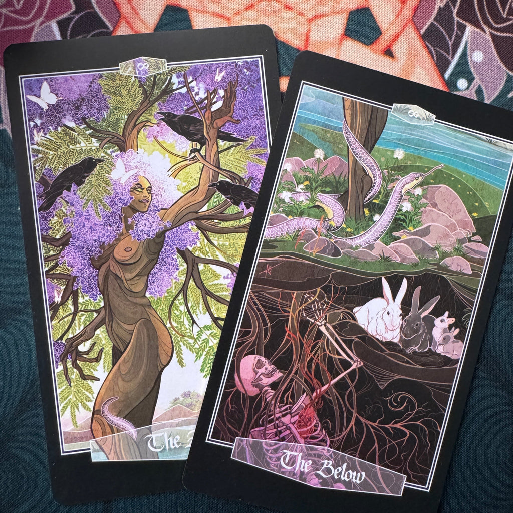 **NEW** Children of Ostara tarot card deck & book set- LIMITED GOLD EDITION