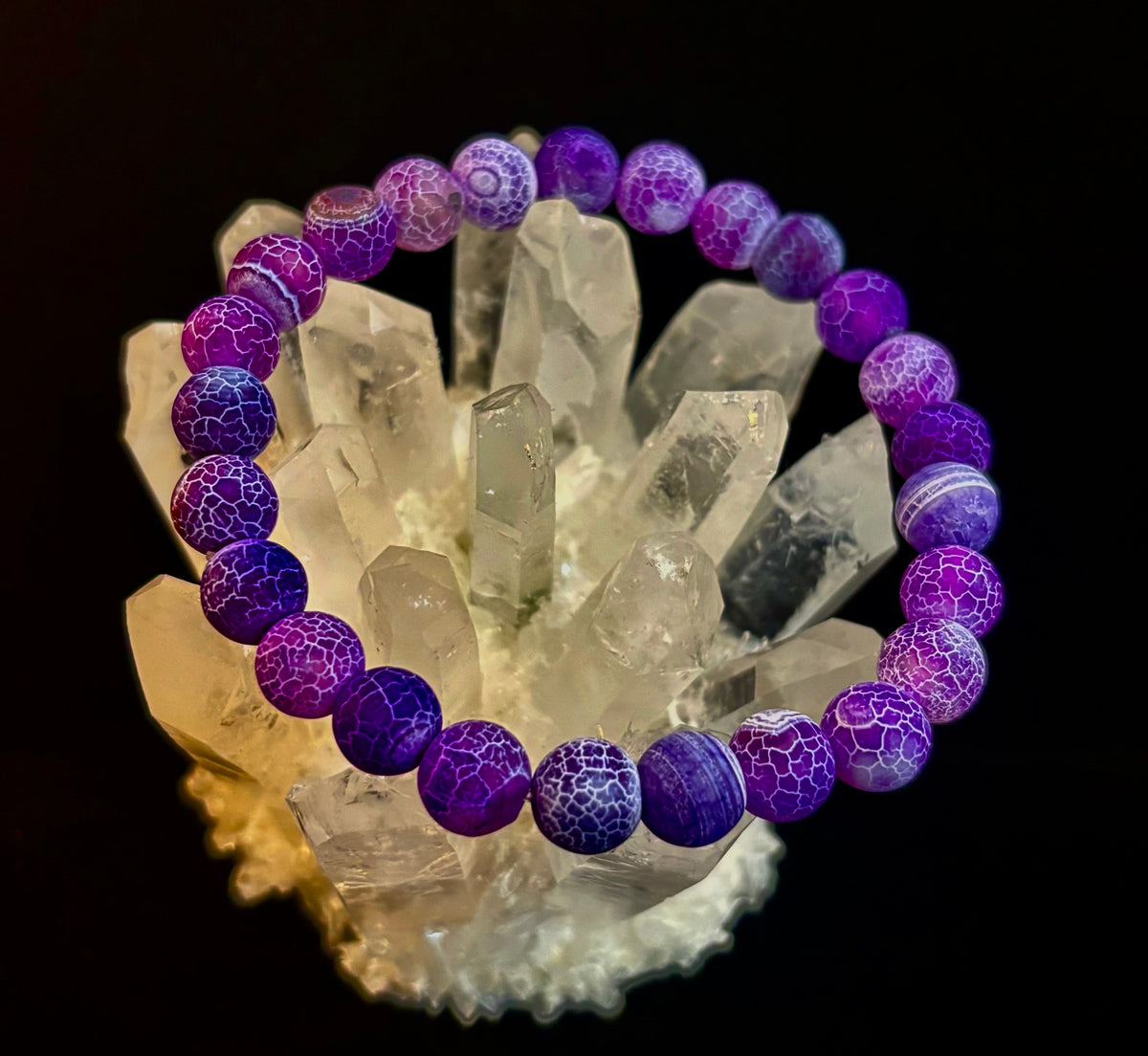 Fire Agate Bracelets - The “Return to Sender” Stone (4 Wicked Fabulous Colors!)