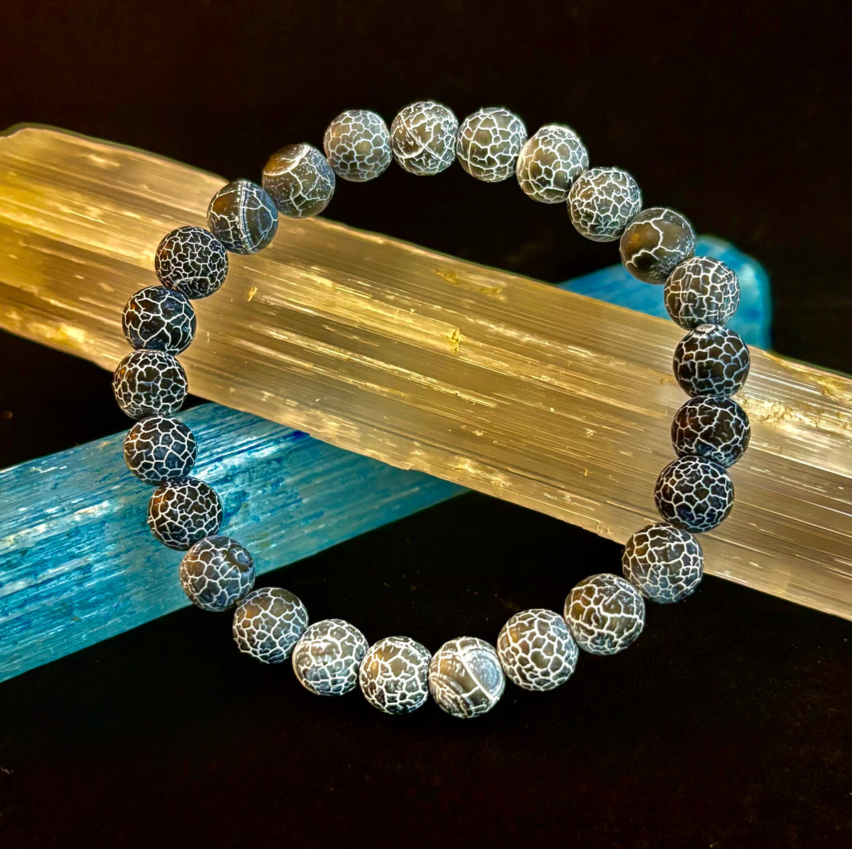 Fire Agate Bracelets - The “Return to Sender” Stone (4 Wicked Fabulous Colors!)