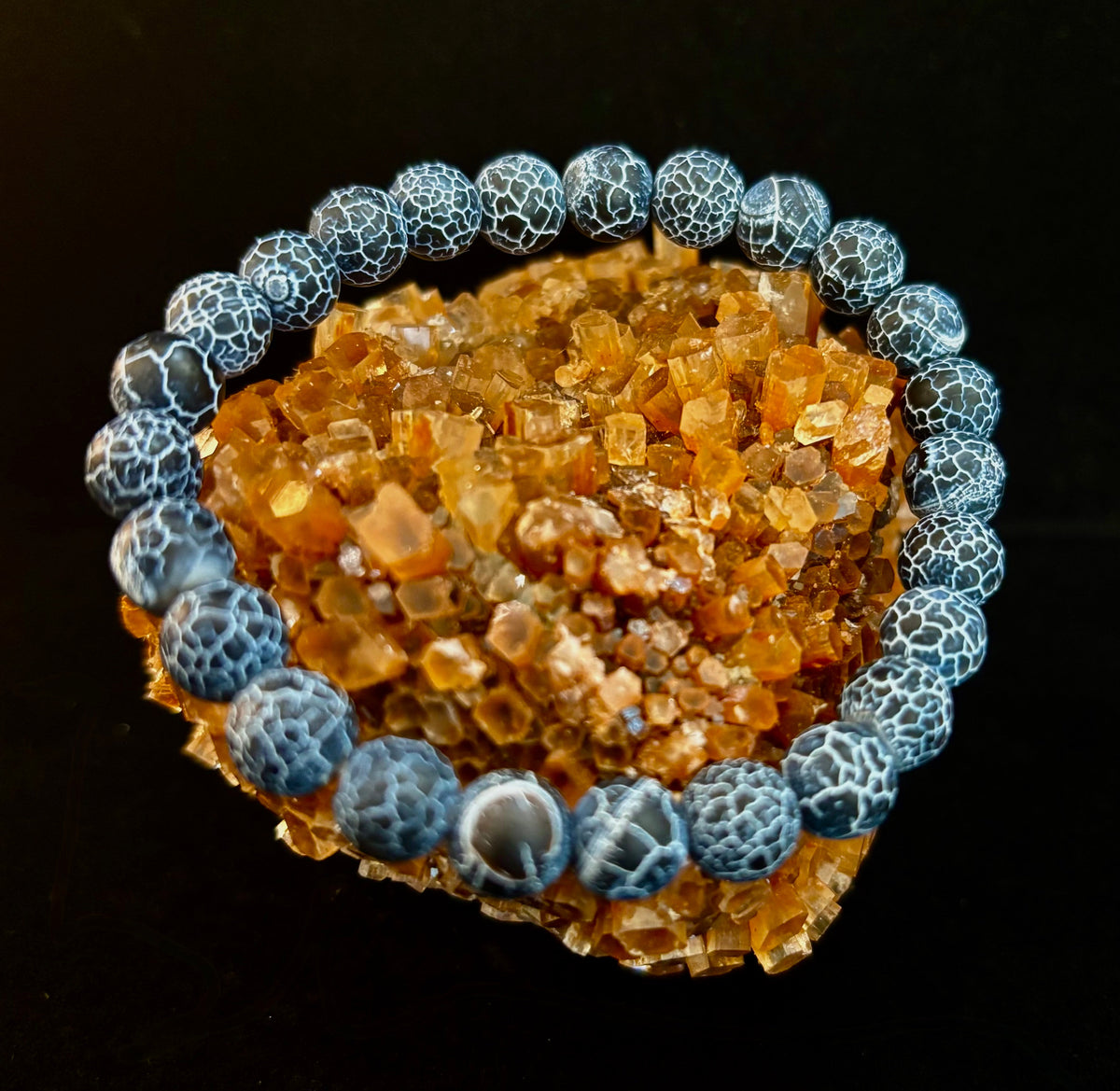 Fire Agate Bracelets - The “Return to Sender” Stone (4 Wicked Fabulous Colors!)
