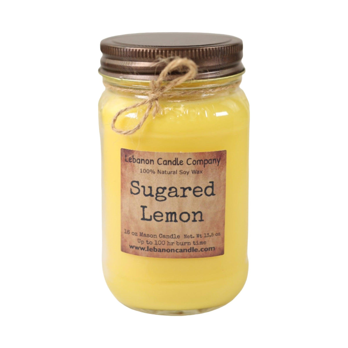 Sugared Lemon Candle