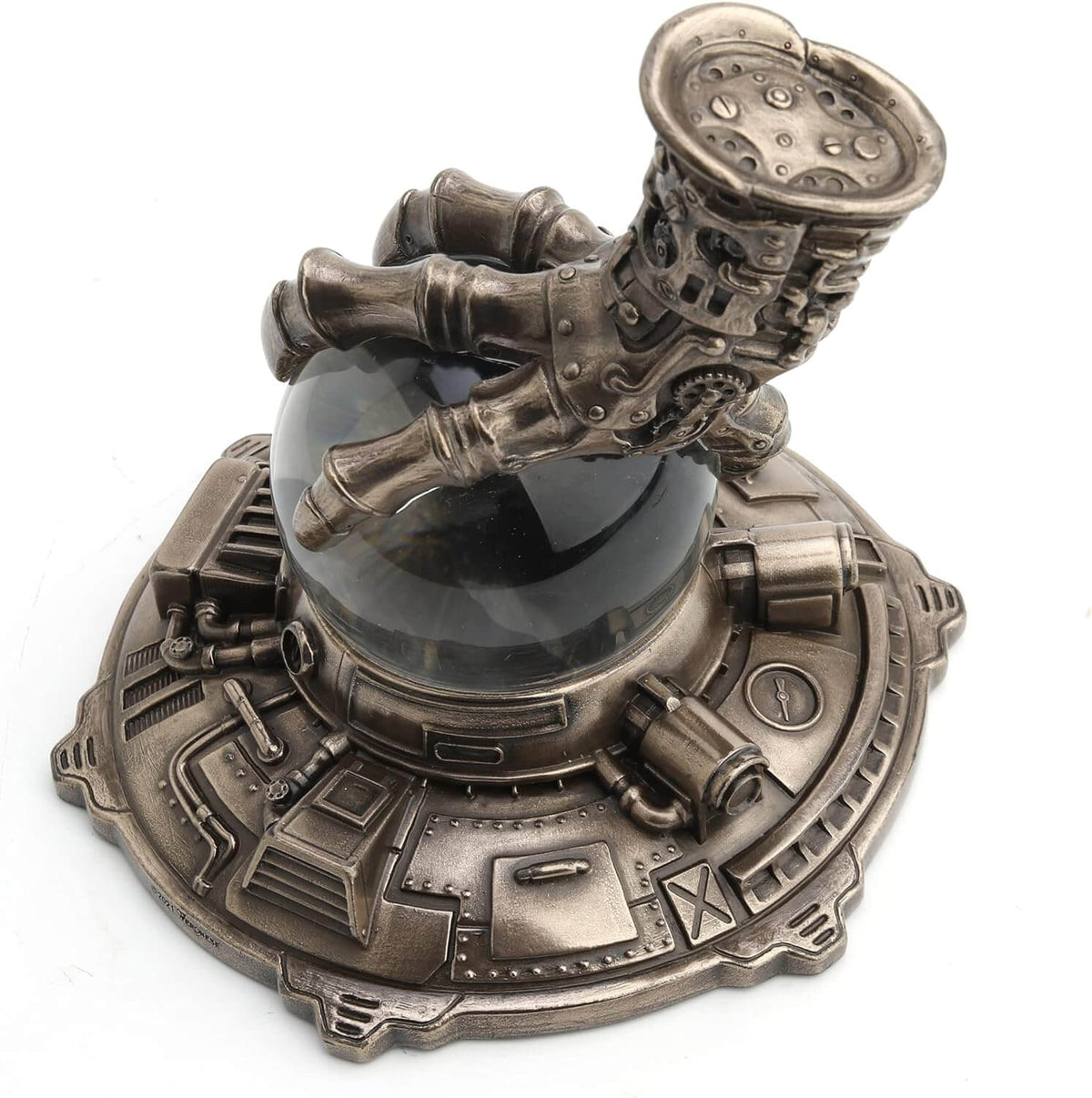 Steampunk Dragon Claw Crystal Ball Figurine