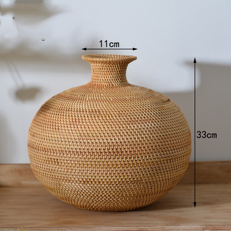 Chinese Vintage-Style Storage Baskets – Nested Decorative Boxes