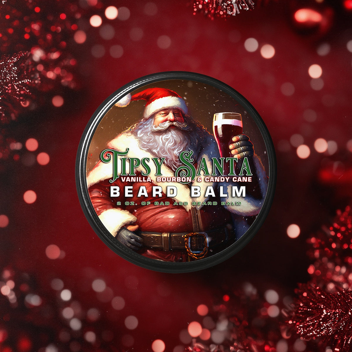 Beard Balm - Tipsy Santa Beard Moisturizer & Conditioner