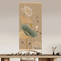 Traditional Bamboo Scroll Painting – Zen Wall Art