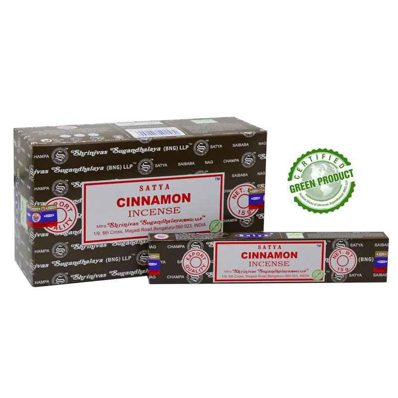 Cinnamon Incense Full Box - Satya