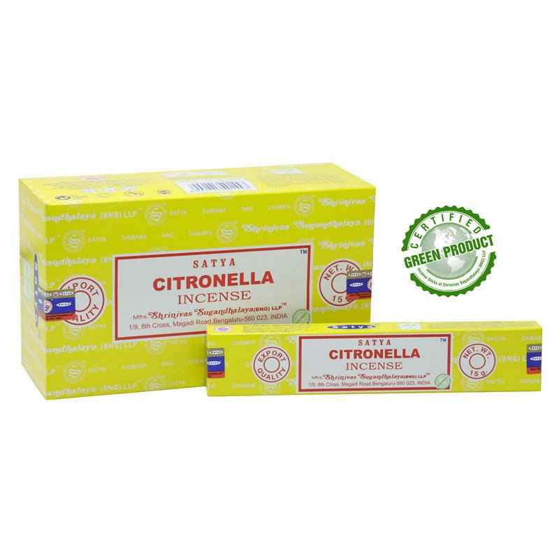 Citronella Incense Full Box - Satya