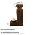 Handmade Candlestick Vintage Furnishings Ornaments