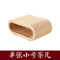 Japanese Living Room Coffee Desk Handmade Grass Weaving Tea Table Bay Window Balcony Rectangular Rattan Straw Low Kang Tables