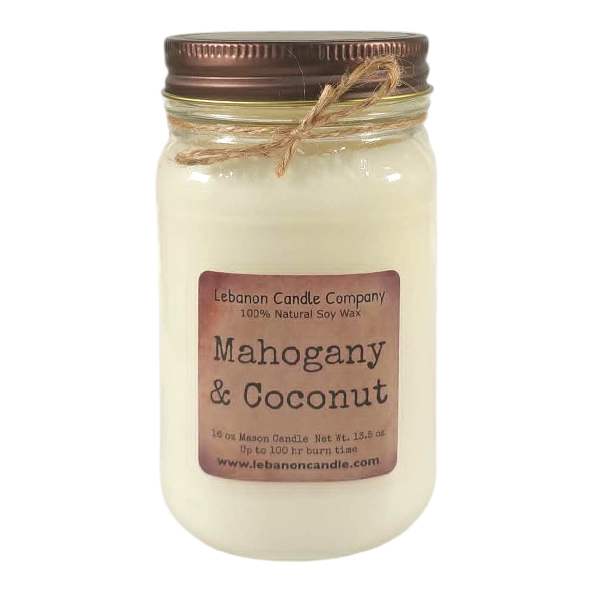 Mahogany & Coconut Candle