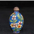 Chinese Collectible Bronze Filigree Plum Blossom Snuff Bottle