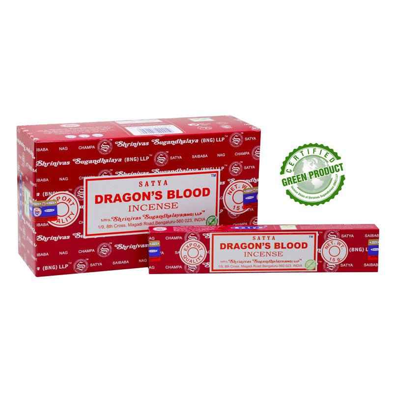 Dragon's Blood Incense Full Box - Satya