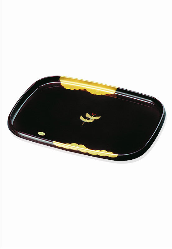 Shanjia Lacquerware Tray Household Fruit Tray Craftsman
