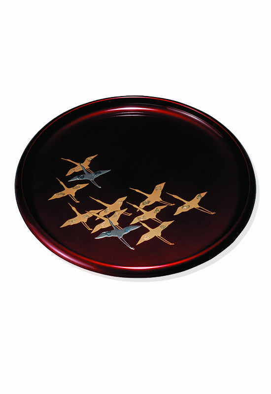Shanjia Lacquerware Tray Household Fruit Tray Craftsman