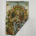 Tibetan Thangka Embroidered Silk Brocade Tapestry – Buddha Art