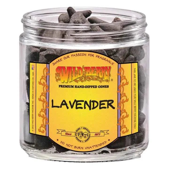 Lavender Wild Berry Traditional Cones