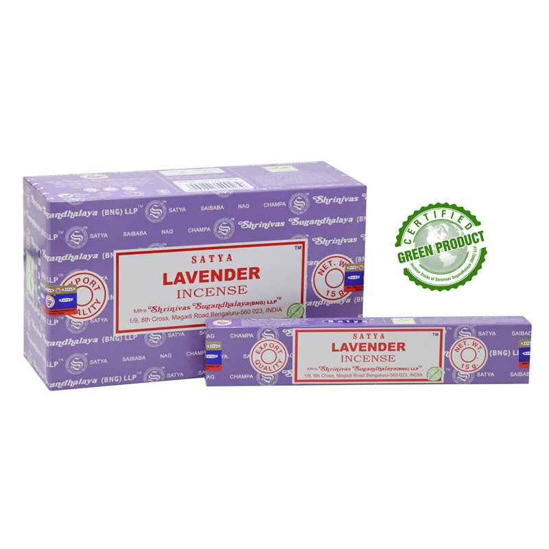 Lavender Incense Full Box - Satya