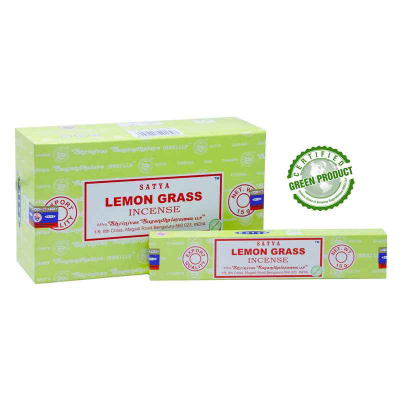 Lemon Grass Incense Full Box - Satya